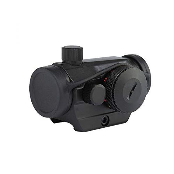 DJym Rifle Scope 1 DJym Blue Film 1X Sight, High-Definition Red Dot Sight, Shockproof and Anti-Fog, Waterproof Fast Sight