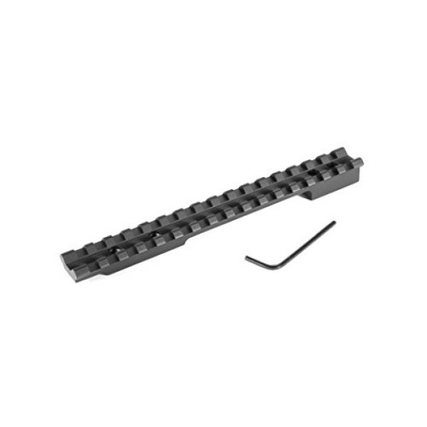 Evolution Rifle Scope 1 EVOLUTION Gun Works Mauser 98 Large Ring 0 MOA Picatinny Rail Scope Mount (47000)