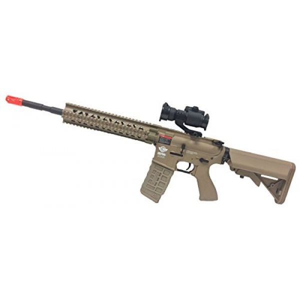 AirsoftAlpha Airsoft Rifle 1 G&G CM-16 R8 L Tan (Airsoft Gun)