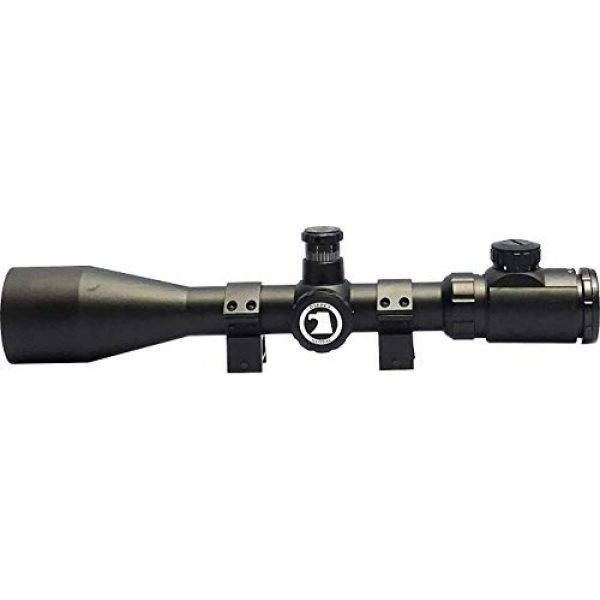 Osprey Global Rifle Scope 1 Osprey Global TA4-16x50IRF Illuminated Rangefinder Reticle 30mm-Tube Riflescope, 4-16x 50mm, Matte Black (10-40x 50mm) Plus Bullet Drop Compensator for .223