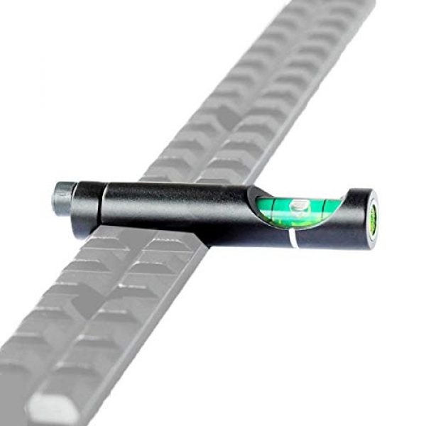 COLIBROX Rifle Scope Accessory 4 Metal Spirit Bubble Level for 20 mm Picatinny Weaver Rail Rifle Sight Scope Mount