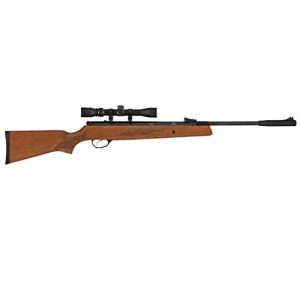 Hatsan Air Rifle 1 Hatsan Mod 95 Vortex Combo, .25cal Airgun, Walnut (HC9525VORT)