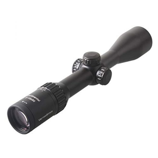 Vector Optics Rifle Scope 2 Vector Optics Continental 2-12x50 1/4 MOA 30mm Tube Second Focal Plane (SFP) Riflescope