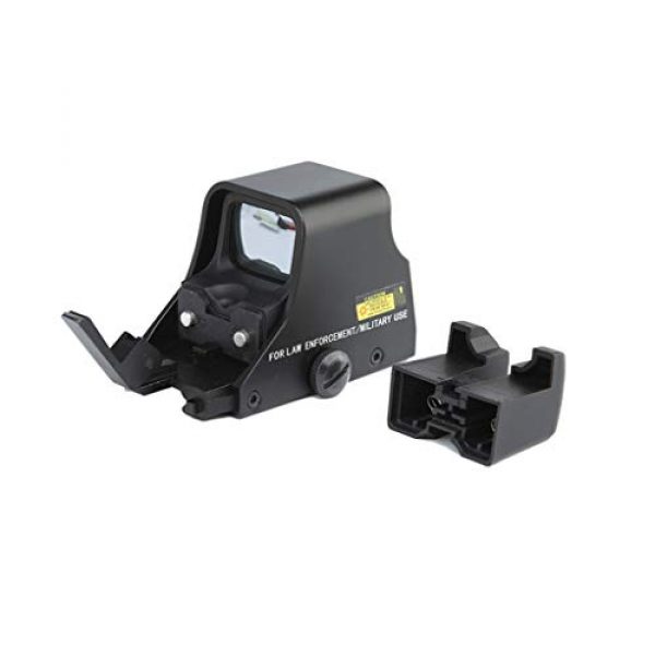 AJDGL Rifle Scope 5 AJDGL 1x22mm Tactical Reflex Mini Red Dot Sight- Optical Holographic Scope Adjustable Brightness for Shooting Hunting