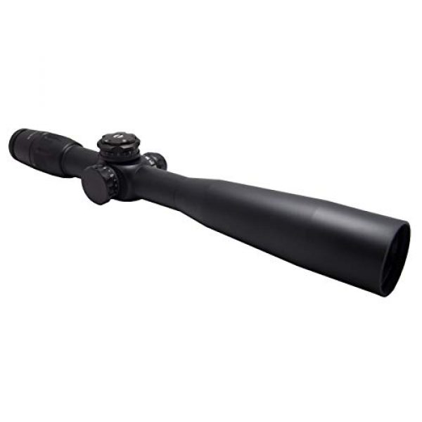 U.S. Optics Rifle Scope 2 US Optics B25H37 5-25 x 52 mm Scope with Horus H37 Reticle, Black, Left/Right