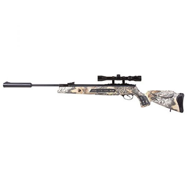 Hatsan Air Rifle 2 Hatsan Model 125SN Camo Vortex QE Combo .177 Airgun, Mossy Oak Breakup