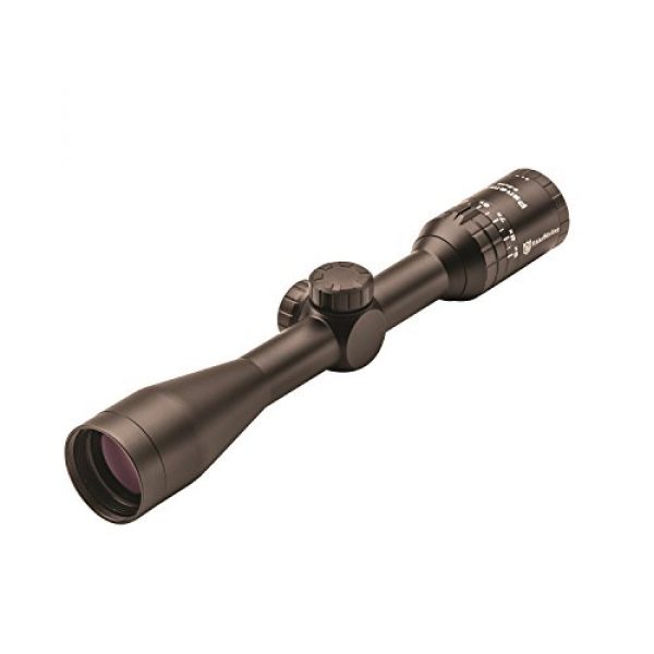 Nikko Stirling Rifle Scope 1 Nikko Stirling NPW3950 Panamax HMD Wide FOV Rifle Scopes, 3-9 x 50mm, Black