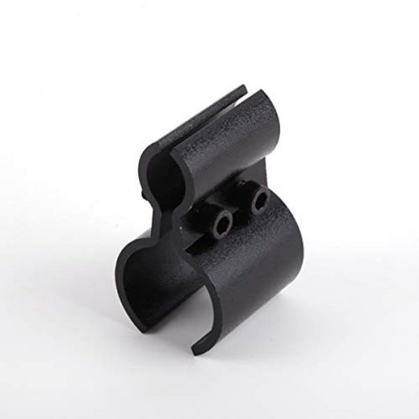 iplusmile Rifle Scope Accessory 6 iplusmile Pipe Clamp Clip Double Port Pipe Clamps Universal Bracket Pole Mount Aluminum Alloy Lean Tube Connector Hose Clamps Assortment
