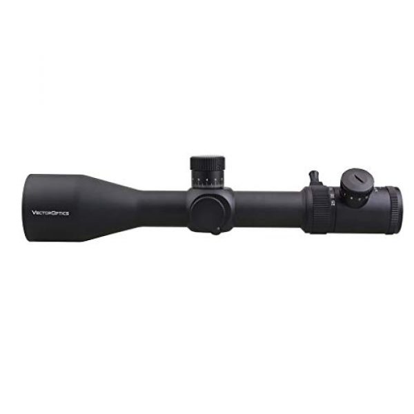 Vector Optics Rifle Scope 6 Vector Optics Reiter 3.5-25x56mm, 1/10 MIL, 35mm Tube, Red Illuminated Reticle, Second Focal Plane (SFP) Compact Riflescope