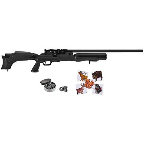 Wearable4U Air Rifle 1 Hatsan Hercules Air Rifle with Included Wearable4U 100x Paper Targets and Lead Pellets Bundle