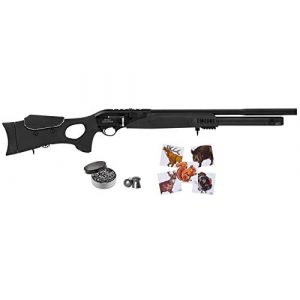 Wearable4U Air Rifle 1 Hatsan Galatian III QuietEnergy Air Rifle with Included Wearable4U 100x Paper Targets and Lead Pellets Bundle