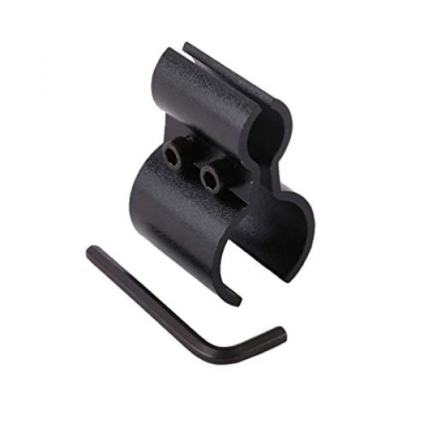 iplusmile Rifle Scope Accessory 5 iplusmile Pipe Clamp Clip Double Port Pipe Clamps Universal Bracket Pole Mount Aluminum Alloy Lean Tube Connector Hose Clamps Assortment
