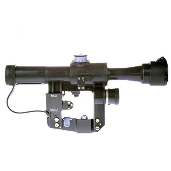 BelOMO Rifle Scope 4 BelOMO POSP 4x24 T. Optical Rifle Scope. Russian Side Mount. 400m Rangefinder. 1 MOA. Combloc