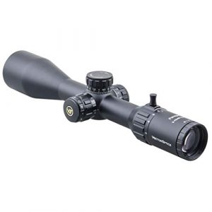 Vector Optics Rifle Scope 1 Vector Optics Paragon 3-15x50mm Second Focal Plane (SFP) Genii 1/10 MIL Tactical Riflescope with Red Illuminated Reticle, 30mm Mount Rings, Lens Cover, 3 Inch Sunshade