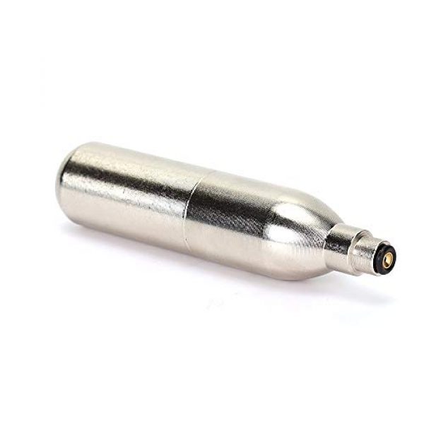LIVIQILY Rechargeable CO2 Cartridge for Air Guns 1 LIVIQILY Hunting Accessories Gun 12g Rechargeable/Reusable/Refillable Military Co2 Cyliner Capsule for Airsoft Airgun Pistol Crosman 2240