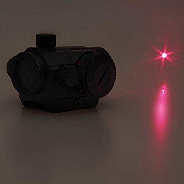 GOTICAL Rifle Scope 4 GOTICAL Red Green Adjustable Mini Micro Dot Reflex Sight | Red Dot Holographic 1X30 Sight with 33mm Reflex Lens Sight Waterproof, Shockproof, Fog-Proof Red Dot Scope