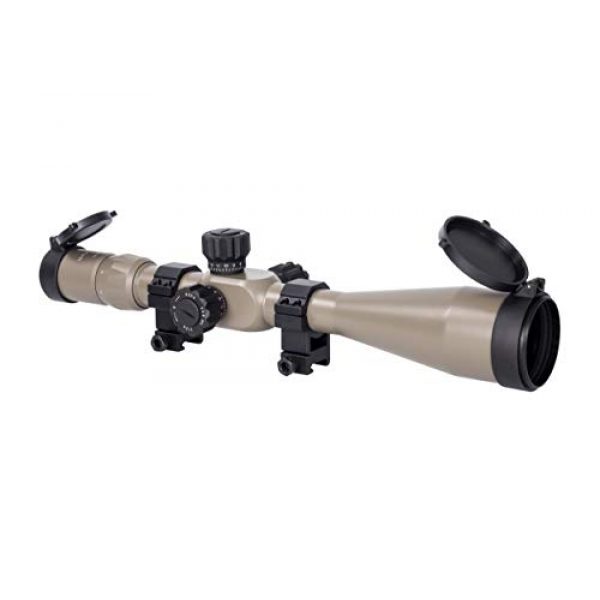 Monstrum Rifle Scope 1 Monstrum Tactical 6-24x50 Rifle Scope with First Focal Plane (FFP) MOA Reticle and Adjustable Objective Lens