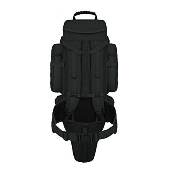 East West U.S.A Tactical Backpack 3 East West U.S.A RT538/RTC538 Tactical Molle Military Assault Rucksacks Backpack, Black