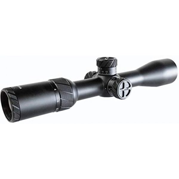 PRG Defense Rifle Scope 3 PRG Defense 45021644PRGPR2 Model 2-16x44RS Professional Riflescopes, 2X~16x Magnification, 44mm Objective Lens Diameter, 36mm Ocular Lens Diameter, 95-89mm Eye Relief, 8.2-2.75mm Exit Pupil
