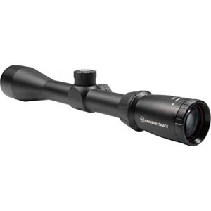 Crimson Trace Rifle Scope 1 Crimson Trace 3-9x40mm 1 Series Mid-Range Sport Riflescope with SFP, Duplex Reticle and Scope Rings for Hunting, Shooting and Outdoor