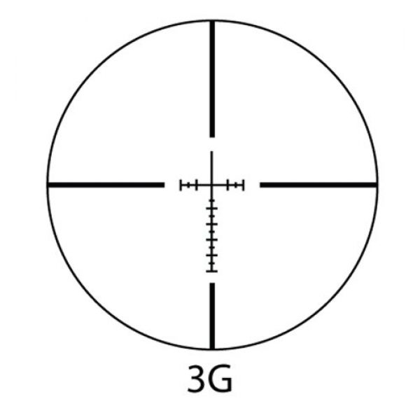 BARSKA Rifle Scope 3 BARSKA Point Black Side Parallax Riflescope (Black Matte, 3-9x40)