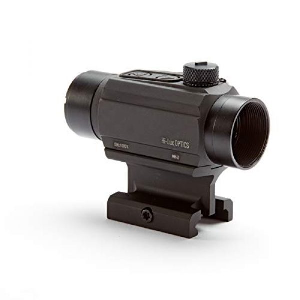 Hi-Lux Optics Rifle Scope 3 Hi-Lux Optics MM-2 Dot Sight Absolute Cowitness Mount, Red