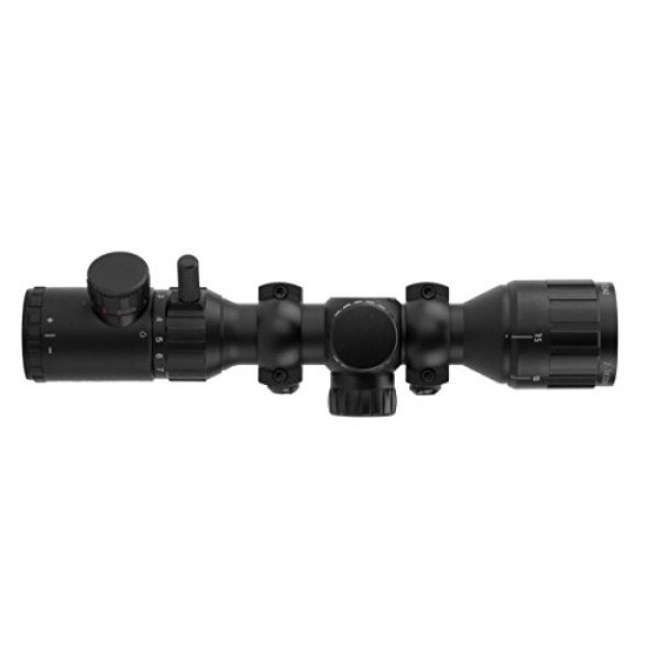 Monstrum Rifle Scope 3 Monstrum 2-7x32 AO Rifle Scope with Illuminated Range Finder Reticle and Parallax Adjustment