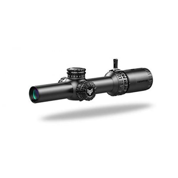 Swampfox Rifle Scope 3 Swampfox Arrowhead Tube Riflescope, Wider Field of View consistent Reticle Size Night Vision Compatible