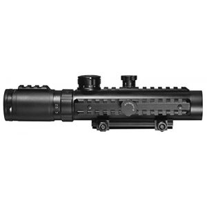 BARSKA Rifle Scope 1 BARSKA Red Cross Electro Sight Riflescope (1-3x30)