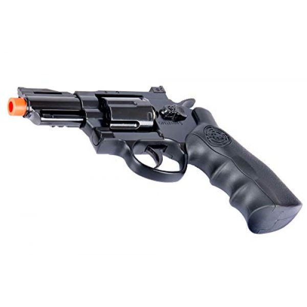 SRC Airsoft Pistol 5 SRC 2.5 INCH Barrel Titan CO2 Gas Airsoft GBB Cowboy Metal Revolver (Black)