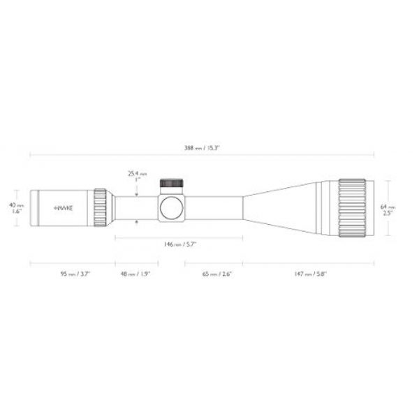 Hawke Rifle Scope 2 Hawke Riflescope Vantage IR