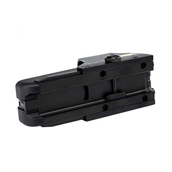 DJym Rifle Scope 4 DJym HD 1X Magnification Red Dot Sight, 22mm Rail Waterproof Shockproof Sight