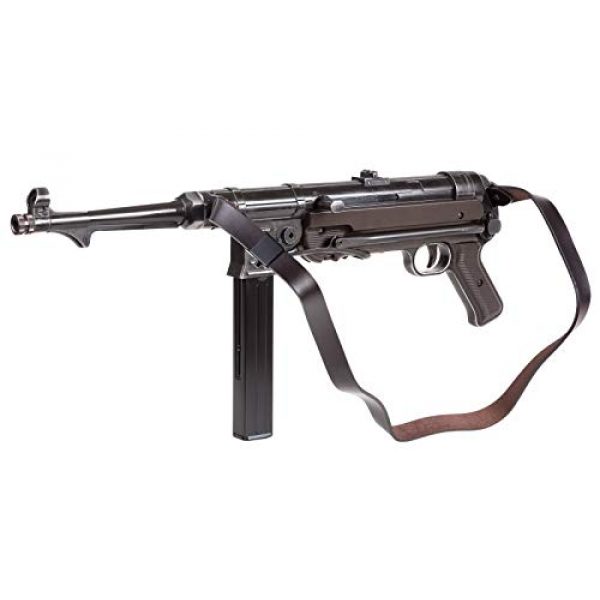 Umarex Air Rifle 2 Umarex Weathered MP40 Full Auto CO2 Submachine BB Gun Bundle with 1500 BBS and 12 CO2 Cartridges