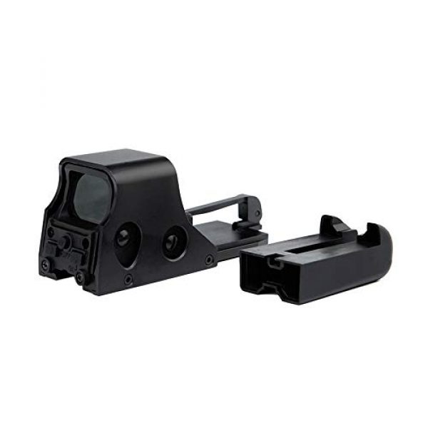 DJym Rifle Scope 3 DJym HD 1X Magnification Red Dot Sight, 22mm Rail Waterproof Shockproof Sight