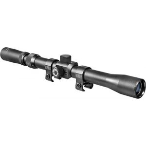 BARSKA Rifle Scope 1 BARSKA Riflex 40mm AC10003 3-7x20 Rimfire, Black Matte, 30/with STD Ring, Clam