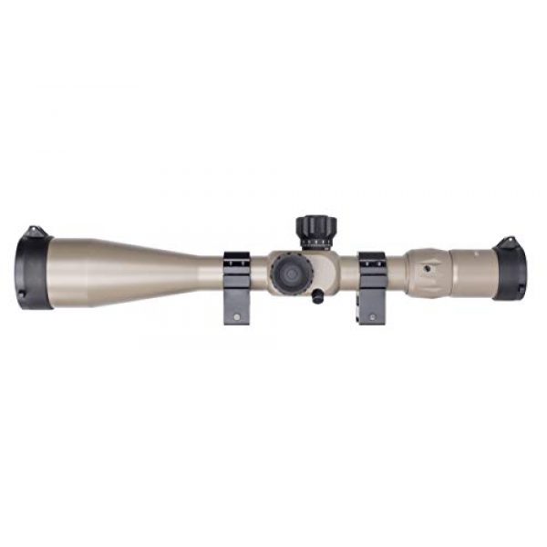 Monstrum Rifle Scope 5 Monstrum Tactical 6-24x50 Rifle Scope with First Focal Plane (FFP) MOA Reticle and Adjustable Objective Lens