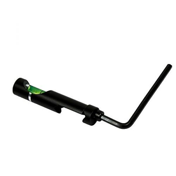 COLIBROX Rifle Scope Accessory 6 Metal Spirit Bubble Level for 20 mm Picatinny Weaver Rail Rifle Sight Scope Mount