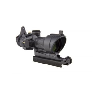 Trijicon Rifle Scope 1 Trijicon ACOG TA01-D-100317 4x 32 Tritium Only, Center Illuminated Amber Crosshair .223 Reticle Scope, Sniper Gray