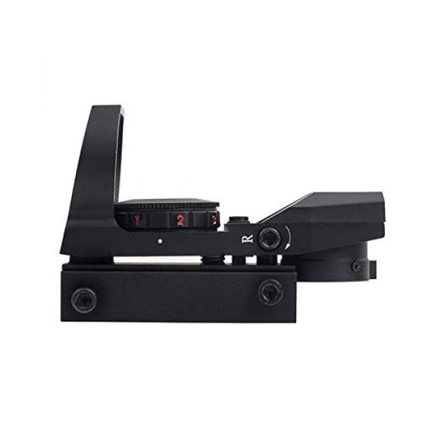 Fashion Sport Rifle Scope 2 Fashion Sport Tactical 1X22X33mm Reflex Sight - Adjustable Reticle 4 Styles Red Green Dot Gun Sight Scope
