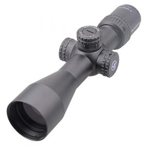 Vector Optics Rifle Scope 1 Vector Optics Veyron 3-12x44mm, 1/10 MIL, 30cm Tube, First Focal Plane (FFP) Ultra Short Riflescope