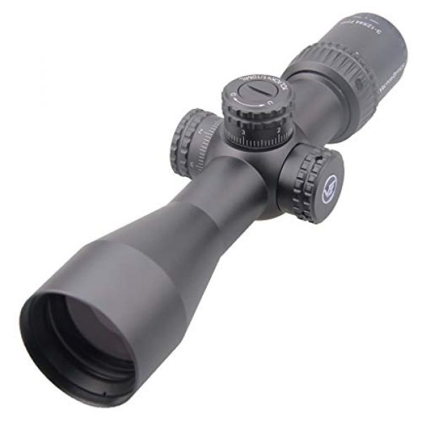 Vector Optics Rifle Scope 1 Vector Optics Veyron 3-12x44mm, 1/10 MIL, 30cm Tube, First Focal Plane (FFP) Ultra Short Riflescope