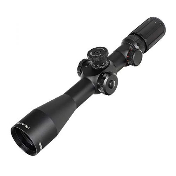 ohhunt Rifle Scope 1 ohhunt FFP 4-14X44 SFIR First Focal Plane Riflescope RG Illuminated Scope with Mount