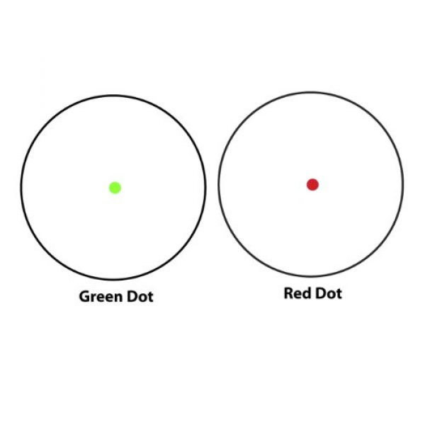 BARSKA Rifle Scope 4 BARSKA 1x20mm Green/Red Dot with Dovetail/Weaver Exchangeable Base