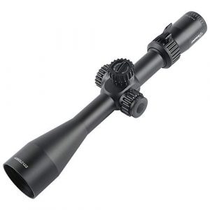Sniper Rifle Scope 1 Sniper ZT 5-27x50 FFP Scope Side Parallax Adjustment Glass Etched Reticle Red Green Illuminated with Scope Mount