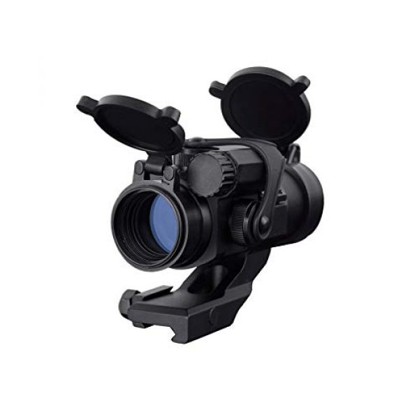 KTAIS Rifle Scope 1 KTAIS Hunting Red Dot Aim Scope Optical Sight Riflescope Collimating Sights Thermal Imager for Hunting M2 (Color : Black)