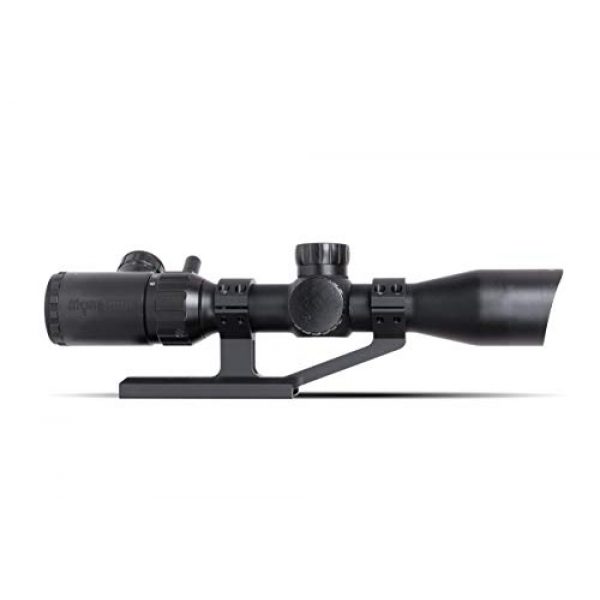 Monstrum Rifle Scope 1 Monstrum 3-9x32 Rifle Scope with Rangefinder Reticle | ZR255 H-Series Offset Scope Mount | Bundle
