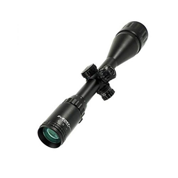 SVBONY Rifle Scope 1 SVBONY SV173 4-16x50AO Rifle Scope Red Green Blue Illuminated Mil Dot with 20mm Free Mount and Parallax Adjustment