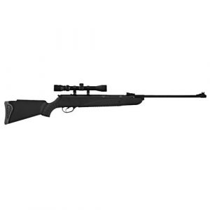 Hatsan Air Rifle 1 Hatsan Model 85 Spring Combo .177cal Airgun, Black
