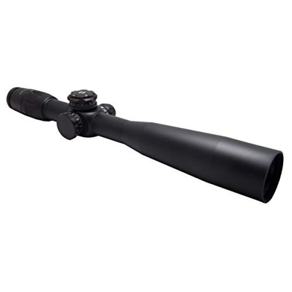 U.S. Optics Rifle Scope 2 US Optics B25H102 5-25 x 52 mm Scope with Horus H102 Reticle, Black, Left/Right