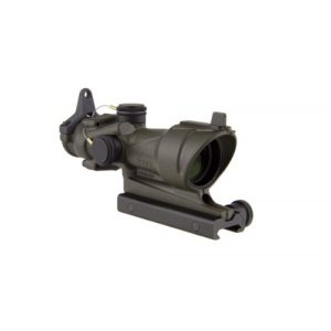 Trijicon Rifle Scope 1 Trijicon ACOG TA01-D-100318 4x 32 Tritium Only, Center Illuminated Amber Crosshair .223 Reticle Scope, OD Green